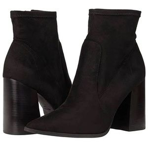 Steve Madden Black Suede Boots